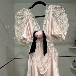 For love and lemons gown, size medium. worn once in perfect condition!